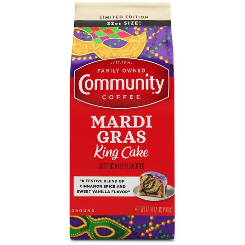 Vista 21 de Community Coffee Caramelo sabor a mantequilla de galletas de 12 onzas, café molido de tostado medio, bolsa de 12 onzas (paquete de 1)