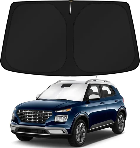 Vista 175 de KUST Parasol para parabrisas para BMW X1 F48 2016, 2017, 2018, 2019, 2020, 2021, 2022, accesorios de ajuste personalizado, parasol plegable