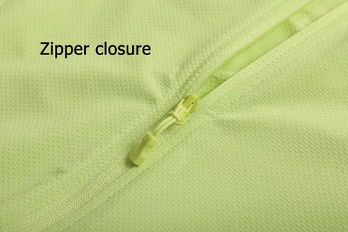 Vista 3 de Camisas de manga larga con protección solar UPF 50+ para hombre y mujer, para senderismo, correr, pesca, con cierre de cremallera