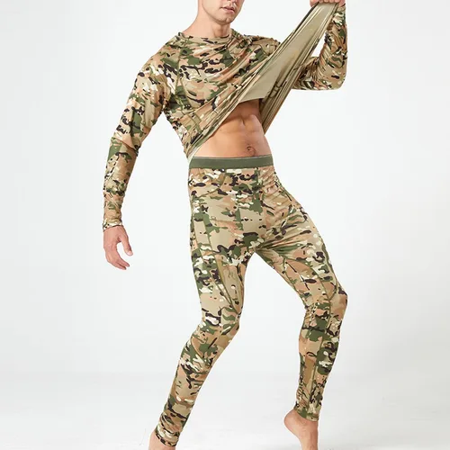 Vista 5 de comigeewa Conjunto de 2 piezas para hombre, chándales, ropa deportiva informal de manga larga, traje deportivo ajustado