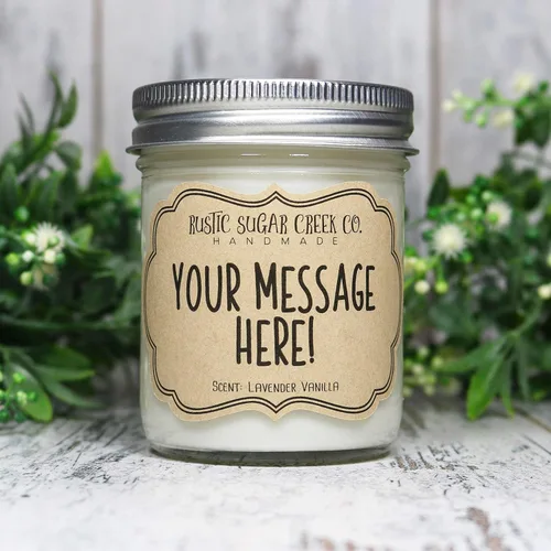 Vista 2 de Personalized Gift Candle, Personalized Candle, Housewarming Gift, Custom Gifts, Personalized Gift For Her, Personalized Gift Ideas, Custom Candle