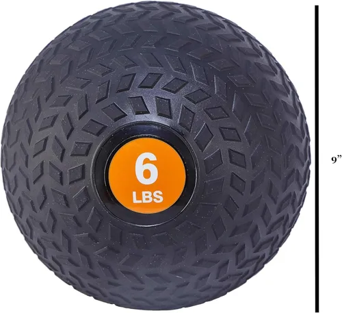 Vista 3 de Fitvids Slam Medicine Wall Balls Workout Exercise Fitness Weighted Balls for Cross Training, Strength and Conditioning Exercises, Cardio and Core