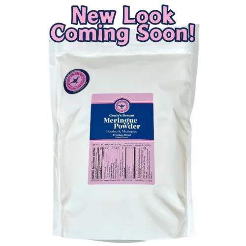 Vista 3 de Genie's Dream Premium Merengue Powder, bolsa de 80 oz (5 lb)