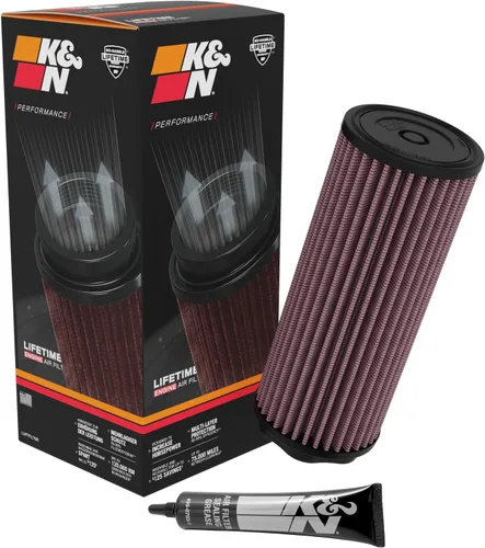 K&N Filtro de aire del motor: Alto rendimiento, Premium, Filtro de aire Powersport: compatible con vehículos Arctic Cat seleccionados 2019-2023