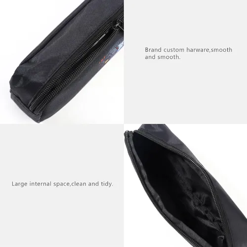 Vista 7 de Conjunto de mochila de moda de 3 piezas para niños y niñas con correa de hombro ajustable con bolsa de hombro y estuche para lápices Multicolor-2