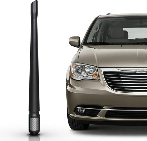 Vista 9 de TEKK Carbon Fiber Short Antenna Compatible with 2006 to 2026 Silverado 1500 / GMC Sierra 1500/7.9 Inches Premium Flexible Rubber/Designed for