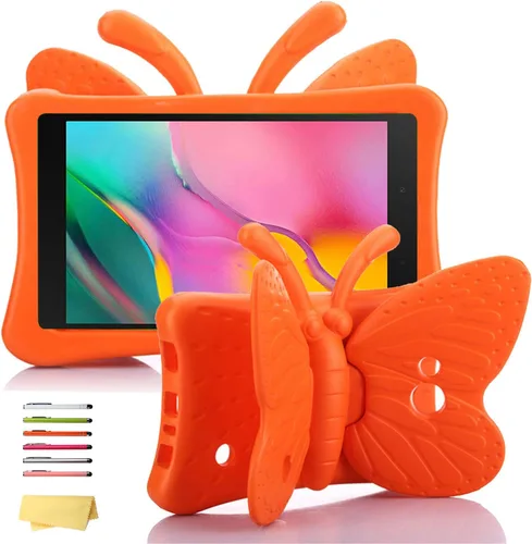 Vista 35 de Funda infantil para tableta Samsung Galaxy Tab A de 8.0 pulgadas (SM-T290/T295/T297/T380/T385/T387) (2019/2018/2017) con soporte y mango