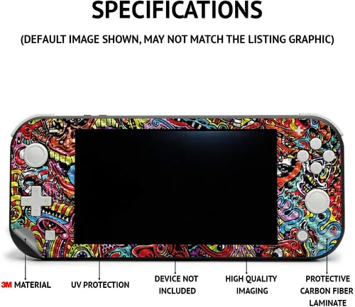 Vista 2 de MightySkins - Piel de fibra de carbono compatible con Elgato Stream Deck + - Morado sólido Acabado de fibra de carbono texturizado protector