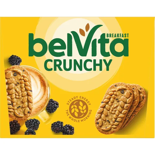 Vista 17 de belVita Blueberry Breakfast Biscuits, 12 paquetes (4 galletas por paquete)