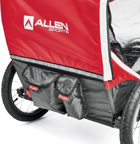 Vista 3 de Allen Sports Deluxe - Soporte de acero para 2 bicicletas, modelo 102DN-R, color negro
