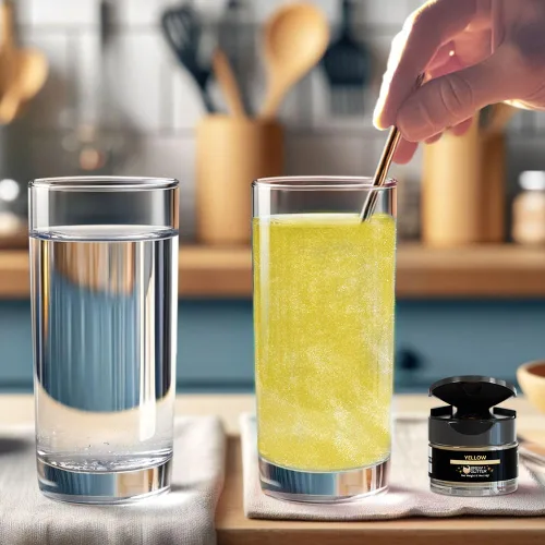 Vista 209 de Brew Glitter - Purpurina comestible rosa claro para bebidas, cócteles, cerveza y bebidas 1 frasco de 4g