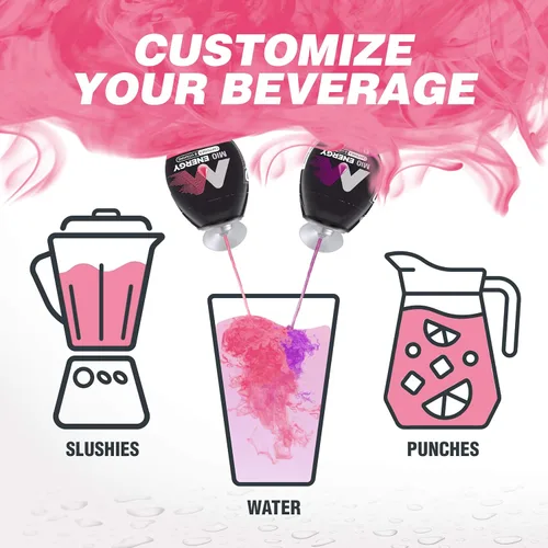 Vista 5 de MiO Energy Strawberry Pineapple Smash - Potenciador líquido de agua con sabor natural, 1.62 onzas líquidas (paquete de 2)