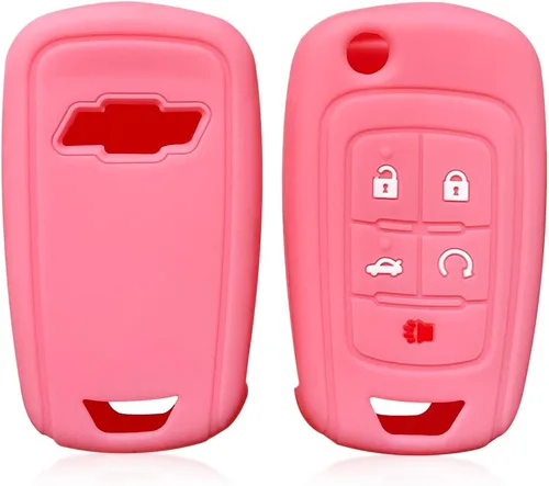 Vista 2 de Funda protectora de silicona para llavero Chevrolet Opel Regal Cruz Trailblazer E-10 Concept Epica Captiva Camaro (negro)