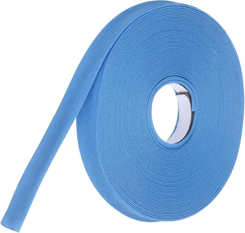 Vista 174 de MECCANIXITY Cinta al bies de doble pliegue de 1/2 pulgada de poliéster continuo a granel para costura, costura, dobladillo, encuadernación y Beige