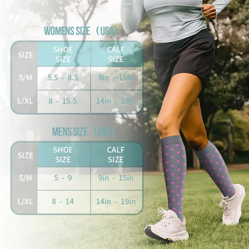 Vista 7 de Copper Compression Socks for Women and Men(6 Pairs)-Best Support for Running, Athletic, Nursing, Travel