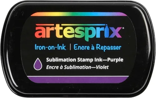 Vista 12 de Artesprix Almohadilla de tinta de sublimación para manualidades, estampado y pintura, color negro