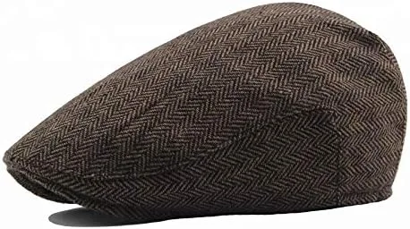 Vista 6 de Celtic Circus News Boy Cap Tweed Ivy Cap Beret Cabbie Flat Traveling Hat