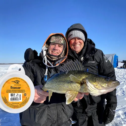 Vista 4 de Seaguar IceX 100% Fluorocarbon Fishing Line, Abrasion Resistance, Made for Hard Water