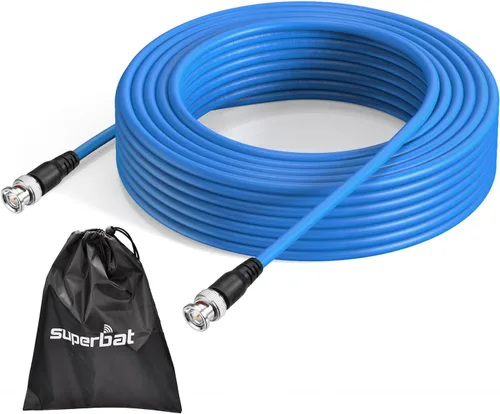 Vista 12 de Superbat Cable SDI 3G/6G/12G de 1 pie BNC Jumper Belden 1694A, compatible con video HD-SDI/3G-SDI/4K/8K, para convertidor de cámaras, cable SDI