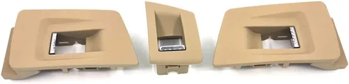 Vista 8 de FEXON Panel de reposabrazos para interruptor de ventana, color beige, kit de cubierta de repuesto para BMW Serie 5 2010-2016 520 523 525 528 530