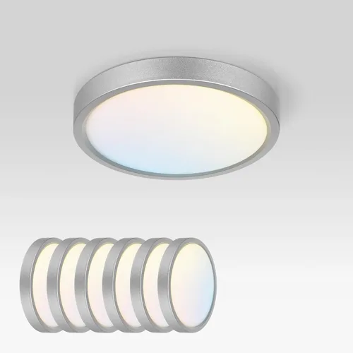 Vista 39 de ASD Lámpara de Techo LED Redonda Empotrada de 5", Iluminación de Superficie de Perfil Bajo 5CCT, Regulable, Ultra-Delgada, Listada por ETL 10W