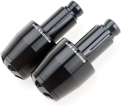 Vista 4 de Extremos de manillar de motocicleta, universal, de aluminio, tapones, pesos para barras de 7/8 pulgadas o barras de grasa de 1 1/8 pulgadas, se