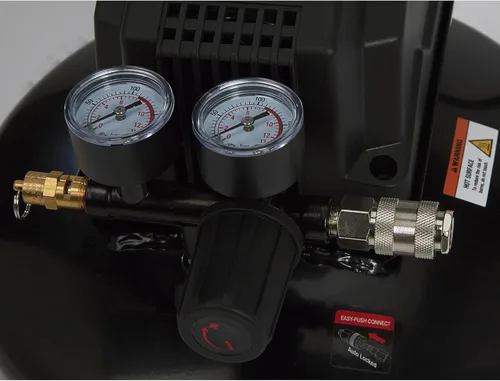 Vista 7 de Ironton Compresor de Aire Tipo Panqueque Sin Aceite, 0.3 HP, 3 Galones, 110 PSI