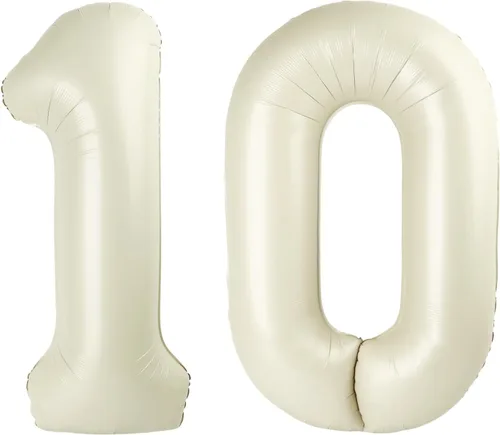 Vista 287 de Globos de números 0 de 40 pulgadas, globos negros de números para números 10, 20, 30, 40, 50, 60, 70, 80, 90, 100, globos de números 10, 20, 30, 40