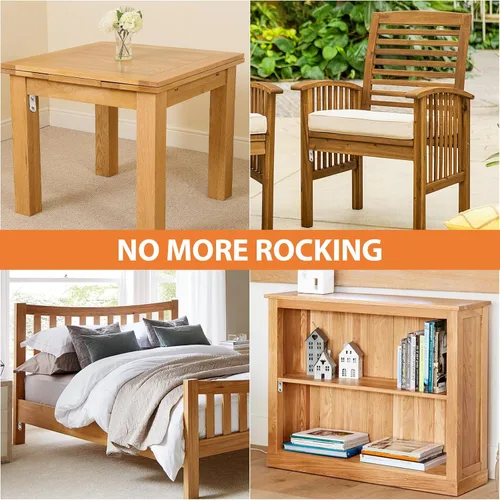 Vista 4 de MAPVOLUT 32 PCS Soportes en L, Soportes en L de Servicio Pesado para Estantes de Madera, con 100* Tornillos, Soporte de Ángulo de Esquina de Acero