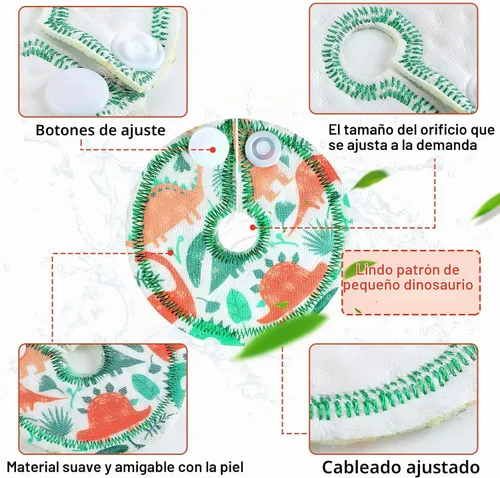 Vista 4 de Breling Paquete de 24 almohadillas de algodón para tubos G para el cuidado