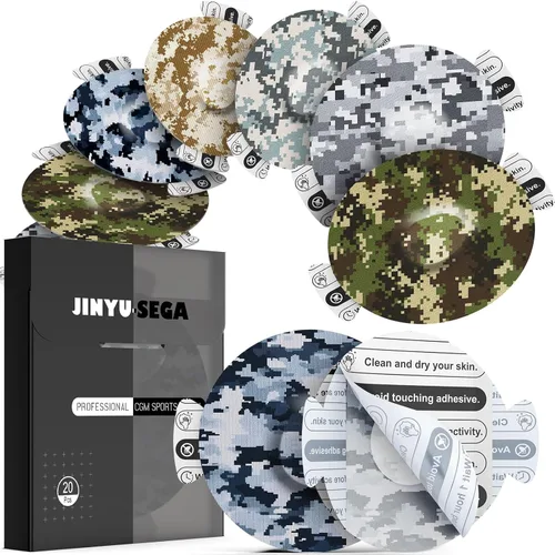 Vista 13 de Jinyusega Parches adhesivos para Dexcom G7 - 20 piezas de parches Dexcom G7 impermeables, con pestaña de fácil desprendimiento y respaldo 10#