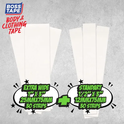 Vista 6 de Cinta de moda de doble cara, cinta adhesiva de tela y dobladillo, cinta transparente para mujeres, tira de ropa de doble pegado, cinta invisible