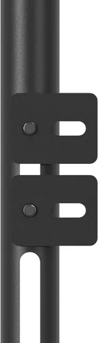 Vista 7 de Elephance - Cabecero para estructura de cama de tamaño completo, cabecero de plataforma vintage solo de metal, altura ajustable, resistente y Negro