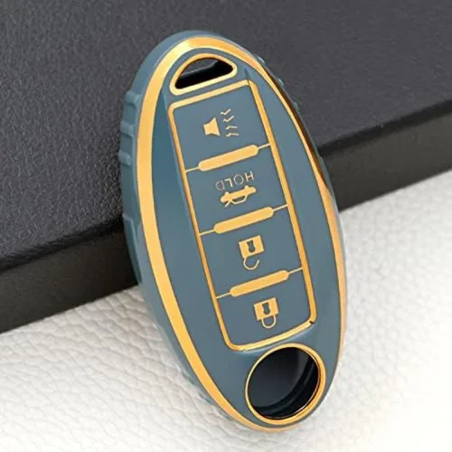 Vista 10 de TPU Car Remote Key Case Cover Shell, for Nissan Qashqai J10J11 X-Trail T31T32 Kicks Tiida Pathfinder Murano Note Juke for Infiniti