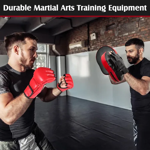 Vista 5 de Gemscream - Juego de Manoplas de Boxeo 10 en 1, Almohadillas de Patada Taekwondo, Manoplas de Boxeo, Almohadillas de Enfoque, Guantes de Boxeo