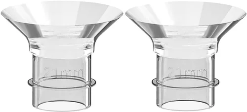 Vista 8 de 2 piezas de inserción de brida de 0.748 in, compatible con S9/S12/S9Pro/S12Pro piezas de extractor de leche portátil, reemplazo, escudo