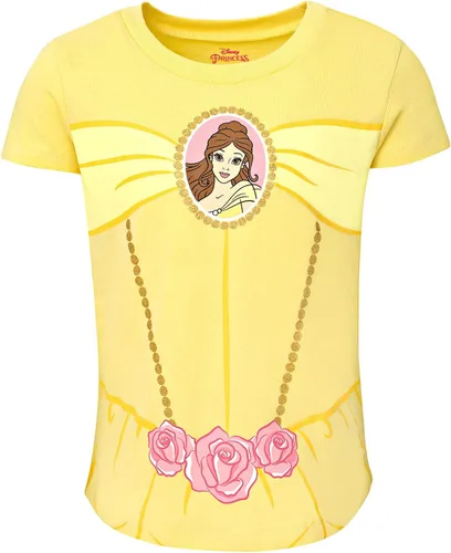 Vista 6 de Disney Paquete de 4 camisetas de princesa para niñas pequeñas y grandes (2T - 14-16)