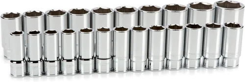 Vista 7 de TEKTON Juego de llaves de vaso de 6 puntos profundos de 3/4 pulgadas, 21 piezas (3/4-2 pulgadas) SHD93017