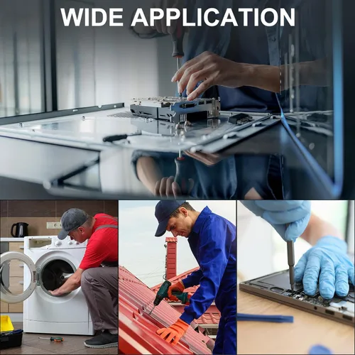 Vista 6 de uxcell 50 tornillos de máquina de pernos de cabeza Phillips de acero inoxidable UNC 6 # -32