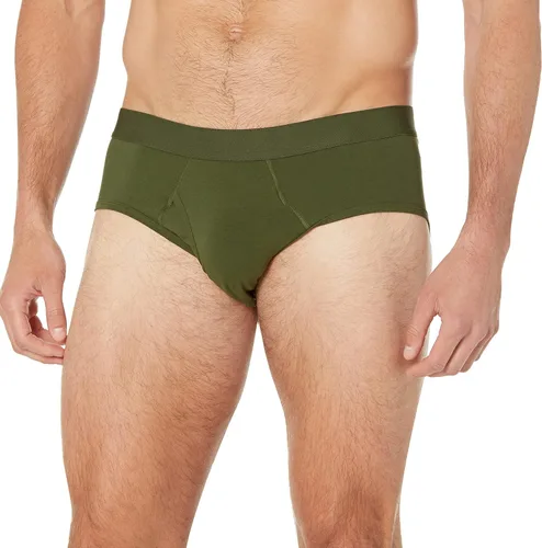 Vista 5 de Tienda Essentials Men's Cotton Jersey Brief Underwear (Available in Big & Tall), Pack of 7
