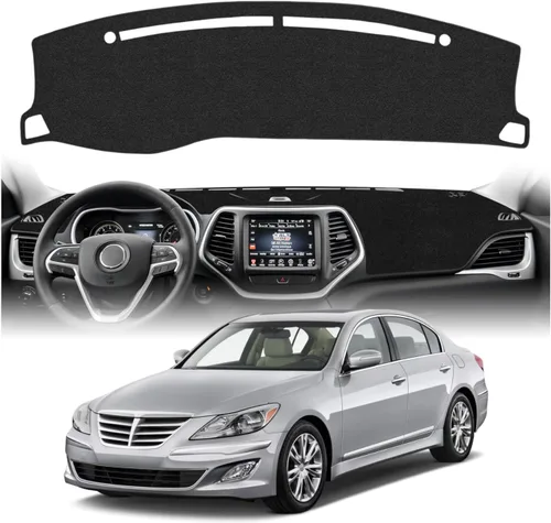 Vista 14 de CARTIST Ajuste personalizado para cubierta de tablero de gamuza 2016 2017 2018 2019 2020 Kia Optima alfombrilla de tablero antideslizante