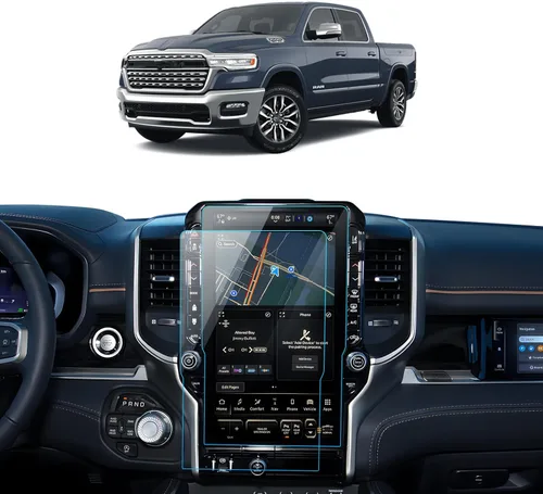 Vista 83 de Protector de pantalla de vidrio templado para Audi A4 (2020-2024)/A5 (2020-2024)/Q5 (2021-2023), accesorios de navegación antirreflejos, instalación