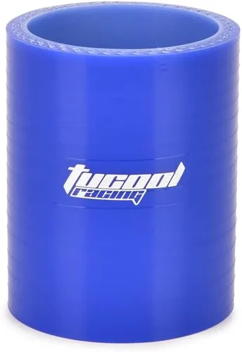 Vista 6 de Manguera de silicona universal de 4 capas de alto rendimiento de acoplador recto de 2.992 in de longitud con abrazadera de perno SS 304 T