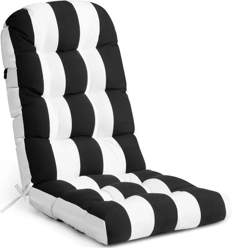 Vista 21 de Crestlive Products - Cojín para silla Adirondack, cojín para silla mecedora al aire libre resistente al agua de 50x20x4 pulgadas, cojín de repuesto