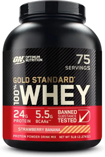 Vista 59 de Optimum Nutrition Gold Standard 100% proteína de suero en polvo, chocolate doble rico, 1.98 libras (el embalaje puede variar)