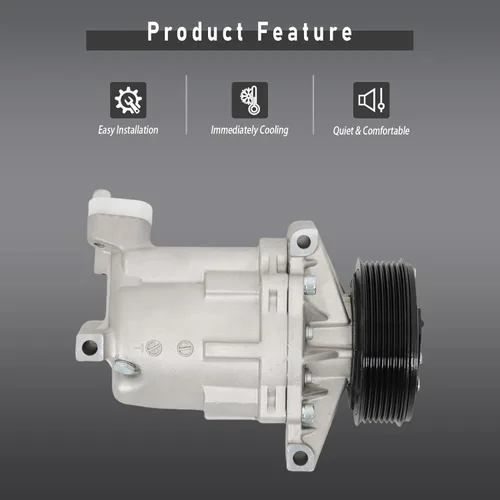Vista 6 de Reemplazo del compresor de CA para Versa 2007-2012 para Tiida 2007-2015 CO 11155C 92600CJ60A 92600CJ60B 92600CJ60C