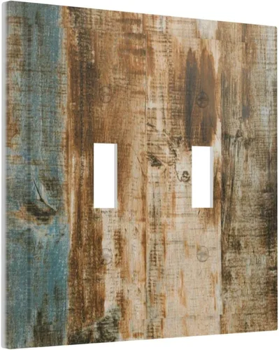 Vista 134 de Placa de Interruptor de Luz Azul de 1 Gang, Placa de Pared Decorativa de Palanca Individual, Cubierta de Placa de Pared de Palanca, Placa Frontal