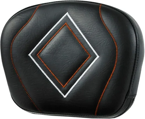 Vista 22 de TCMT Almohadilla de respaldo desmontable para pasajeros Compatible con Harley Touring CVO Road Glide Road King Street Glide Electra Glide Ultra