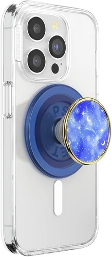 Vista 24 de PopSockets - Agarre para teléfono con soporte expandible, agarre adhesivo, agua en cascada