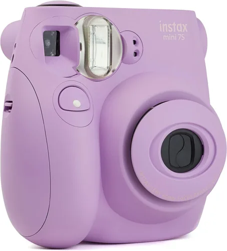 Vista 2 de Cámara de película instantánea Fujifilm Instax Mini 7S color lavanda (Renovada)